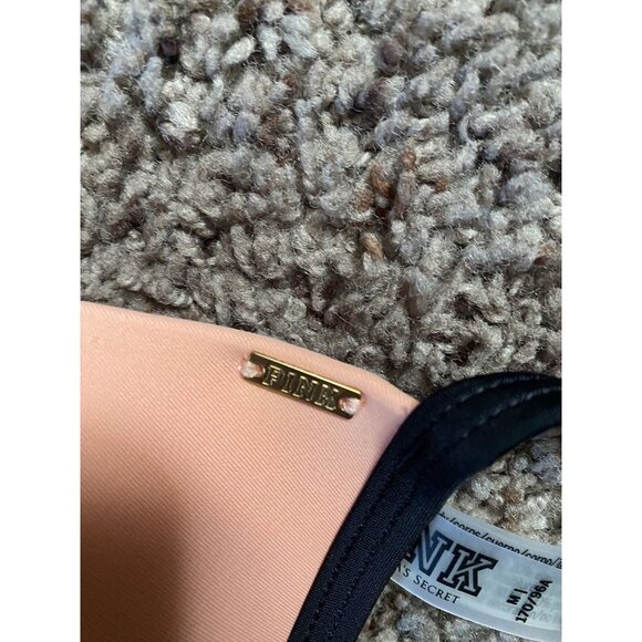 Victoria's Secret PINK Peach Bikini Top Women's Size M - Picture 4 of 5